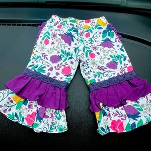 Ruffle butts baby girl bell bottoms